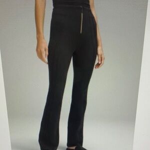 Women's Black High-Waisted Pants